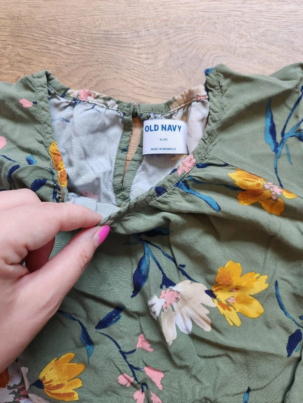 Size 14 Floral Old Navy Girls Dress